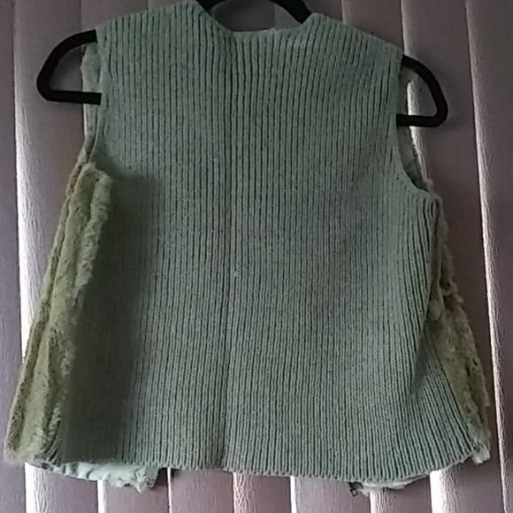 Genuine rabbit hair vest - Picture 2 of 4